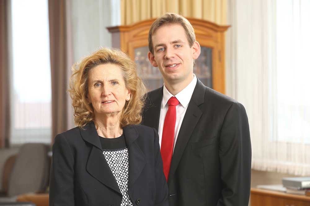 Senior-Chefin Margret Baierl & Geschäftsführer Philipp Burger